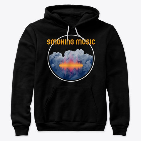 Smoking Music Sound Wave (hoodie)