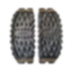 Kangoo Jumps KJ Black Shells with Black Soles and Clamps pair