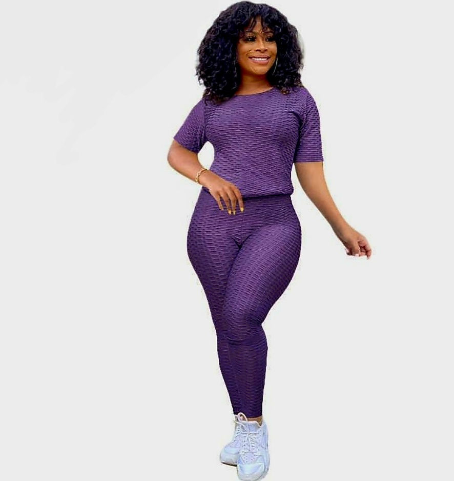 Women's Yoga Wear Purple