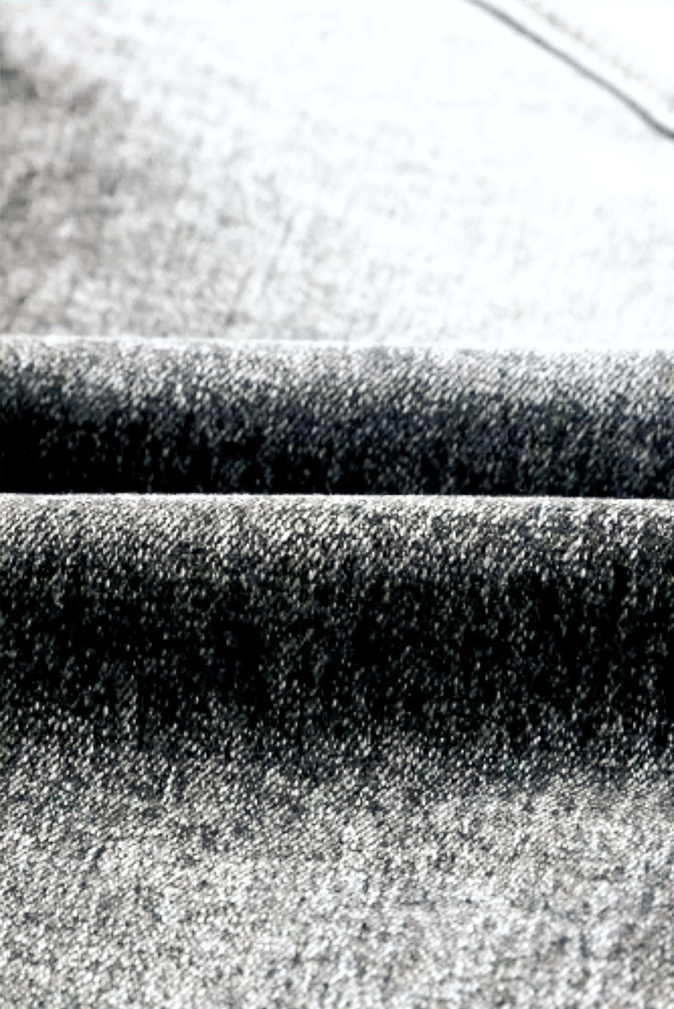 Thumbnail: Dark Gray Ripped Skinny Jeans Zoom in View