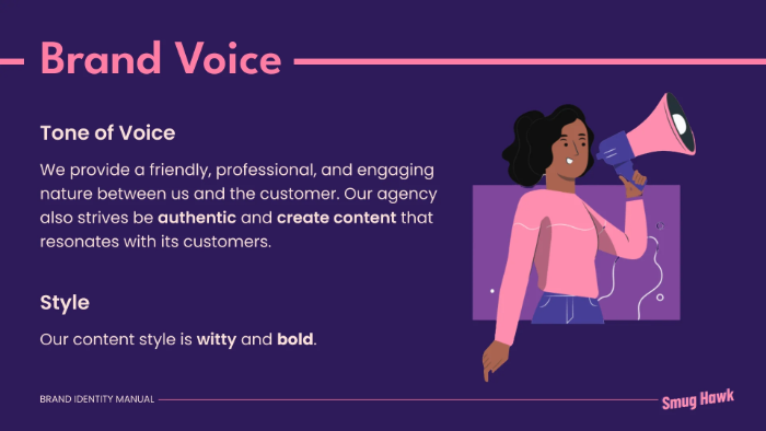 Tone of Voice and Style