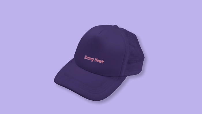 Smug Hawk Brand Cap