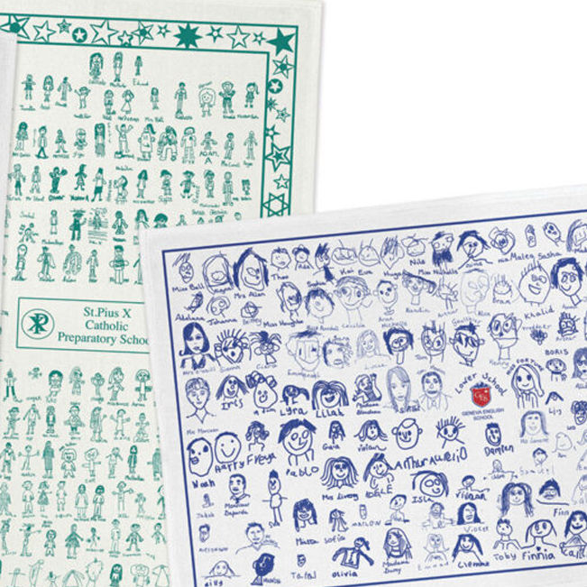 Thumbnail: Bushey Manor Tea Towel – Two pack