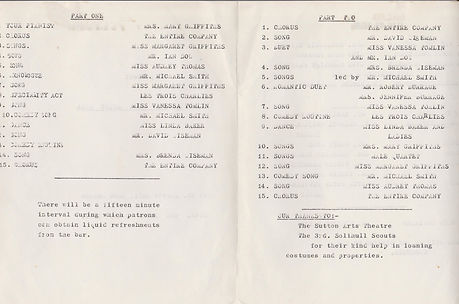 An Old Time Music Hall Programme - 2.jpe