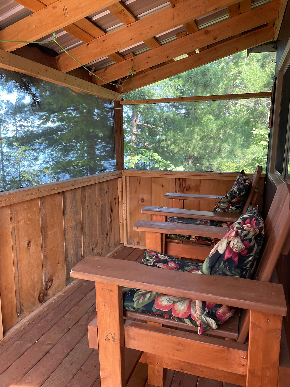 Back of the Moon porch