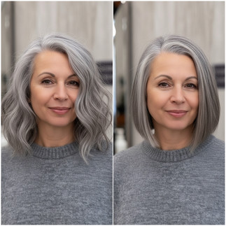Wavy Lob or Short Bob