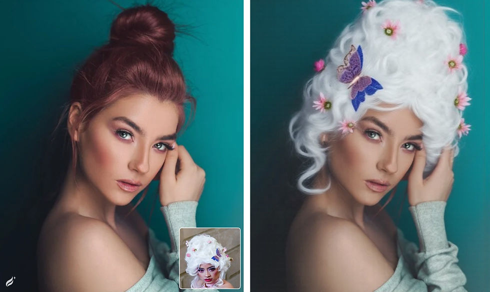 Try any wig online with HairLook