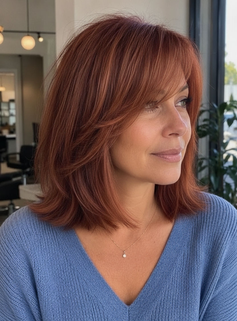 Elegant Hairstyles for Women Over 40 That Are Perfect for Fall