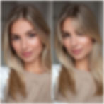 Before and after soft curtain bangs 2026 showing how bangs improve facial symmetry