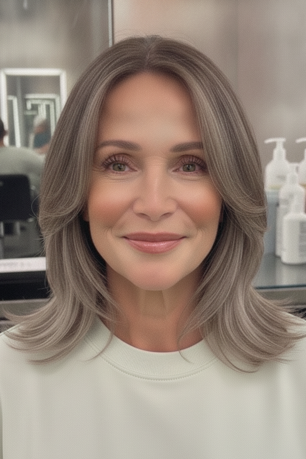 The Classic Shoulder-Length Bob women over 50