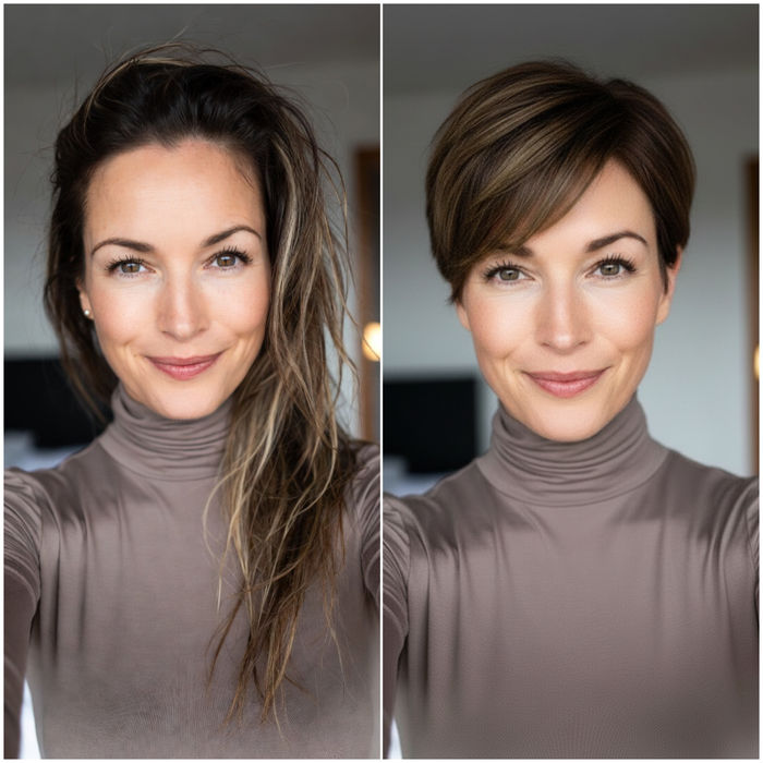 Hairstyle try on
