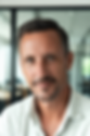 Short side part haircut for men with thinning hair and gray hair.