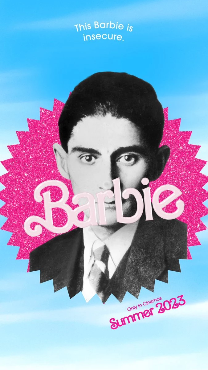Tradução: "essa barbie é insegura"