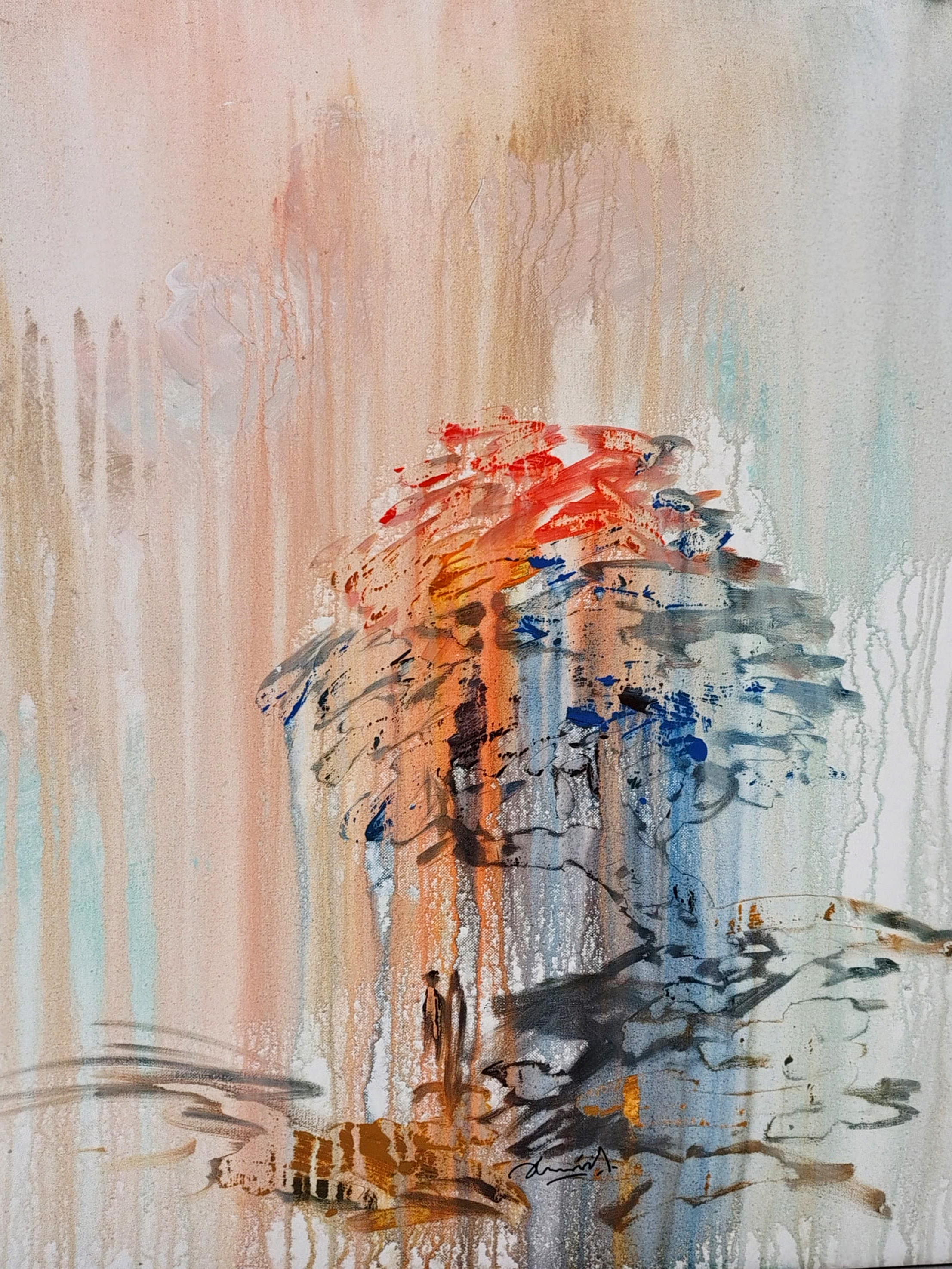 Painted during a Musical performance