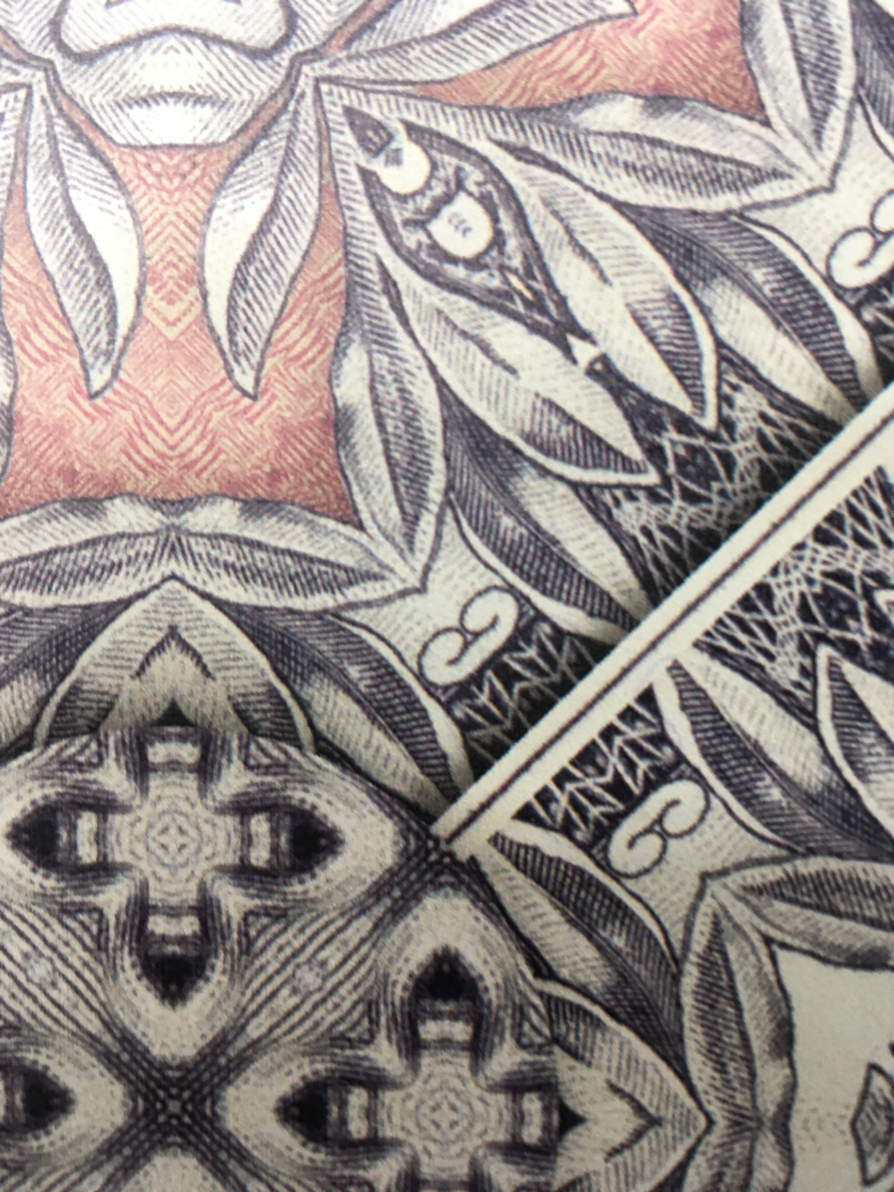 close up of our print detail!
