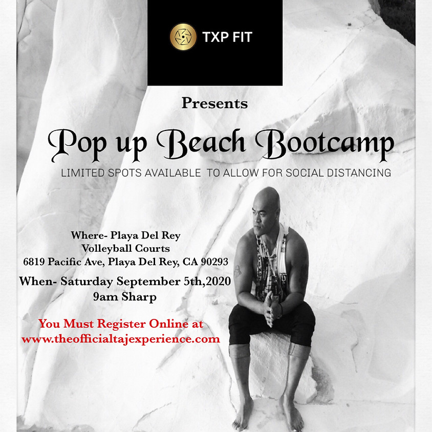 TXP FIT POP UP BEACH BOOTCAMP