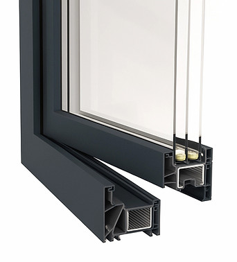 LINEAR European window with clean angula