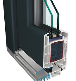 Double-glazing european windows in US with argon gas insulation for superior heat retentio