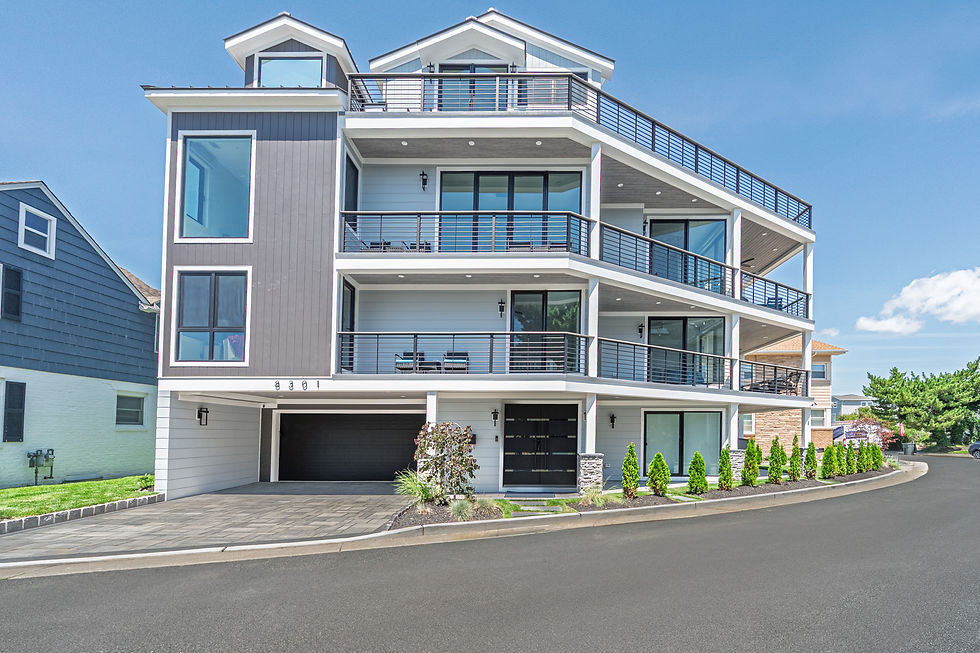 European tilt and turn windows installed in modern residential project