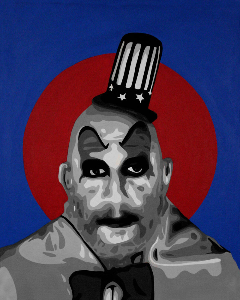 Captain Spaulding (House Of 1,000 Corpses) - Original Painting