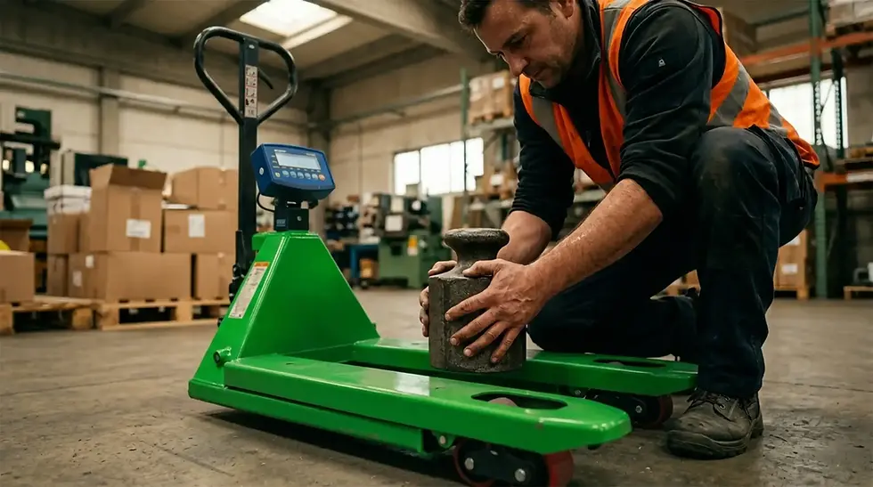 Servicio de calibración in-situ balanzas industriales y básculas de plataforma industriales y comerciales
