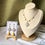 Miniatura: Parure con la maiolica ginestra