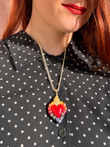 COLLANA ALI CUORE ZIRCONI - Gioielleria Riccione Oreficeria Gioie Gioielli Online - Foto 9