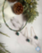 Parure pigne siciliane verde