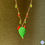 Miniatura: Collana con fico d'india e cristallini colorati