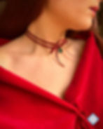 Collana con Agrifoglio