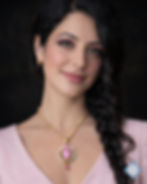 Collana cuore sacro EX voto rosa e ghirlanda di rose