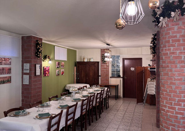 vista sala interna agriturismo le Milane