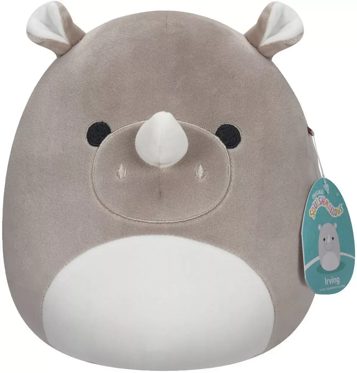 Irving the Rhino 5" Personalised Original Squishmallows