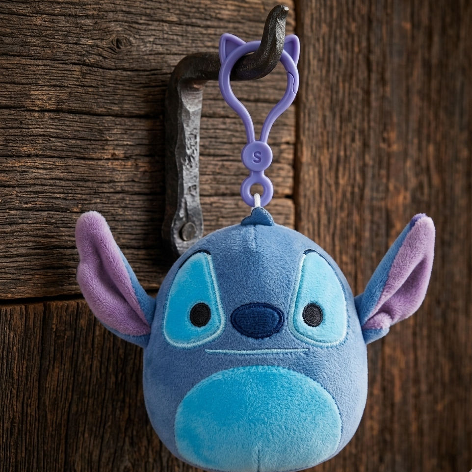 Stitch Personalised Clip Original Squishmallows with your name