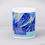 Thumbnail: Blue Glitter Inspired Personalised Mug Washable Ceramic Drinkware