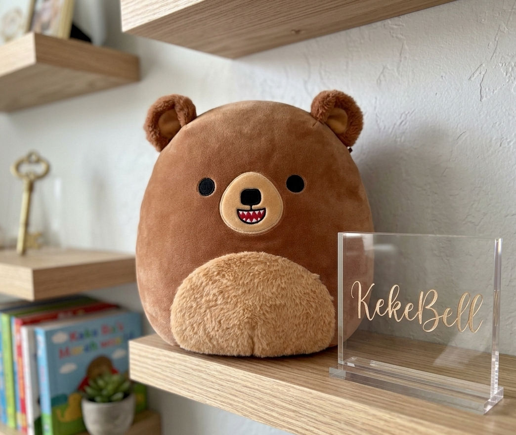Stokely the Grizzly Bear 16" Personalised Original Squishmallows