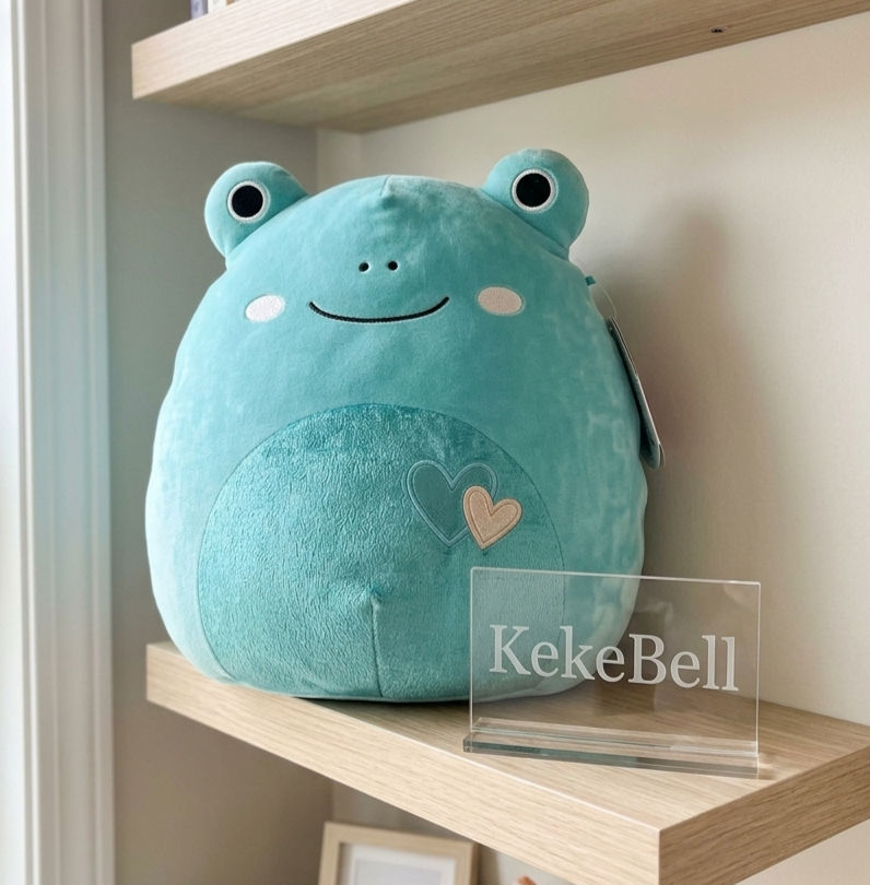 Ludwig the Teal Frog 7.5" Personalised Original Squishmallows