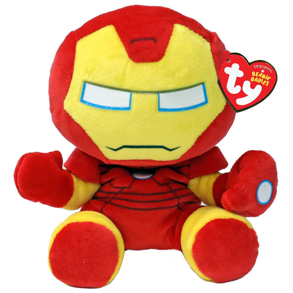 Ironman Personalised Ty Beanie Babies