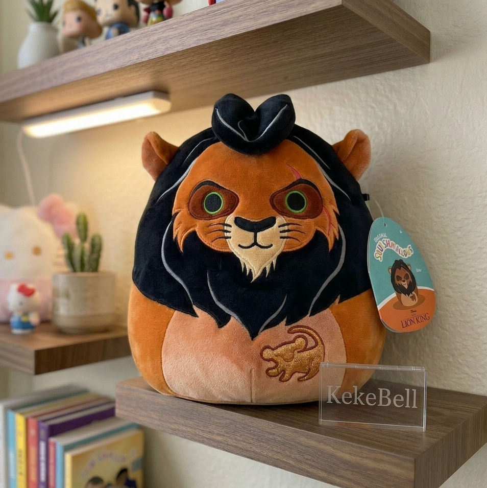 Disney Scar 8" Personalised Specialised Original Squishmallows