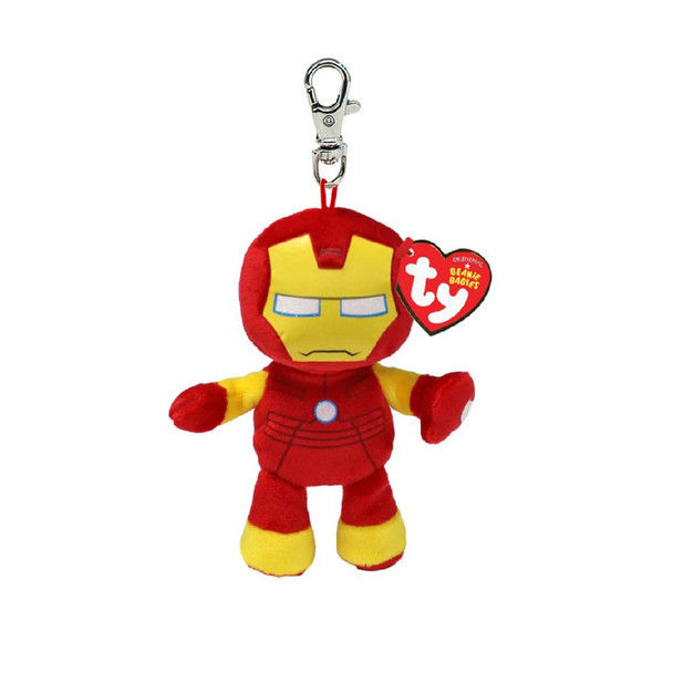 Ironman Personalised Ty Beanie Babies Keyring