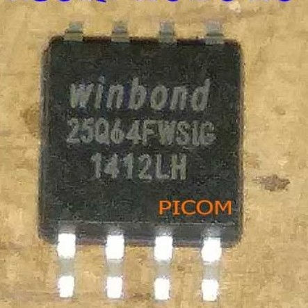 flash ic winbond/ other brand 8MB, 25Q64