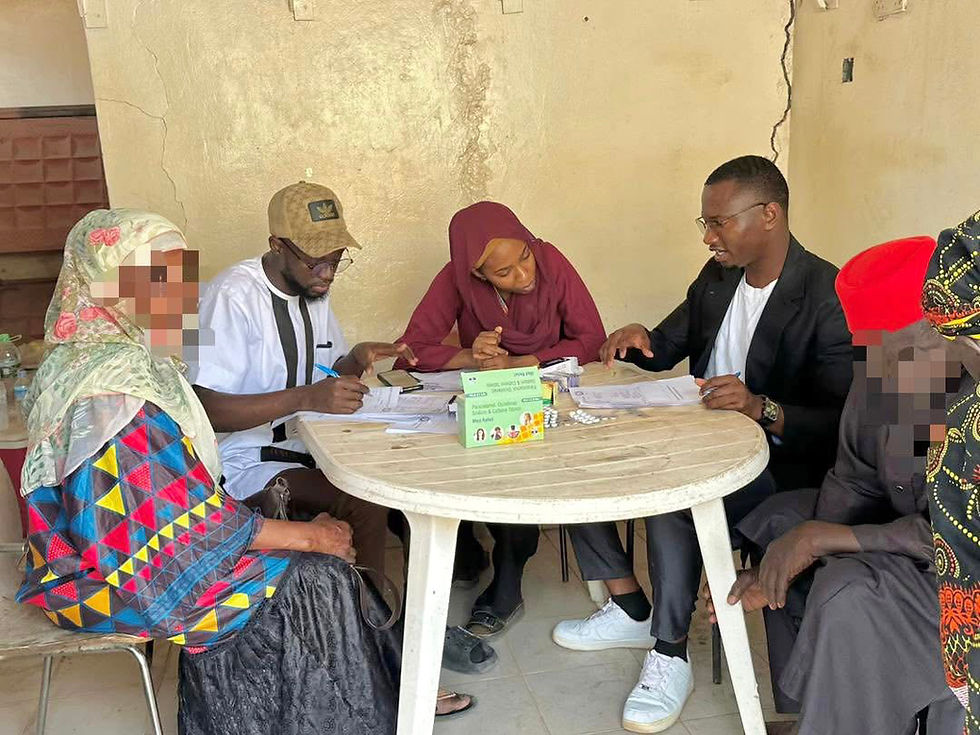 Gunjur Youths for Health Conduct Successful Community Health Screening at Gunjur Main Market