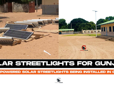 WASCAL, UTG & BMBF Launch Solar Streetlights in Gunjur as Part of REPGam Initiative