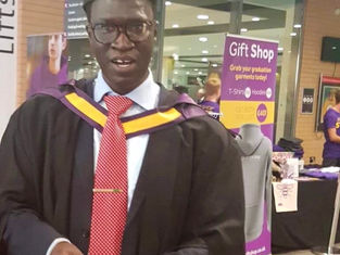 Kabiru Touray graduates with second masters Degree from University of Manchester