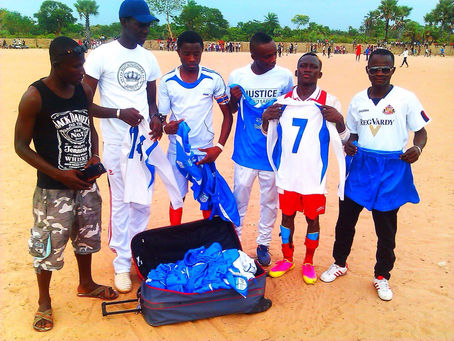 SPORTS: Gunjur Project Lodge Donate Jerseys