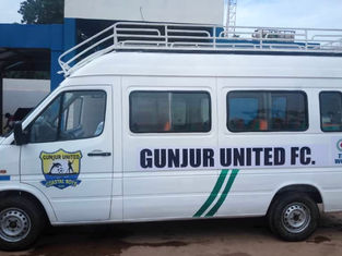 Gunjur United FC gets team bus as over D50K raised through pledges