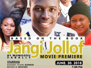 Momodou Sabally launches his First Movie, Jangi Jollof