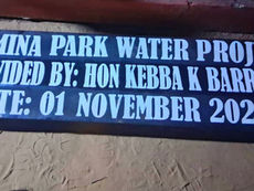 Nyamina Mini Stadium Water Project Officially Unveiled at GSC Knockout Final