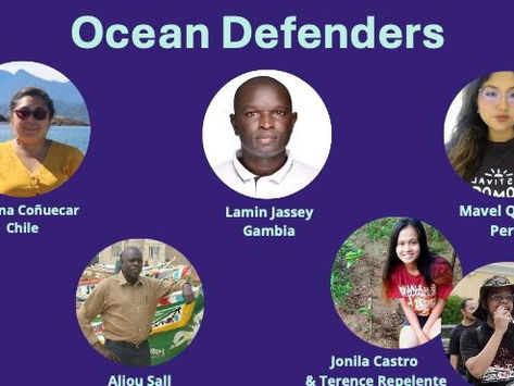 Gunjur’s Lamin Jassey Attends UN Ocean Conference in France