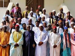 Chief Lamin Darboe Meets President Adama Barrow
